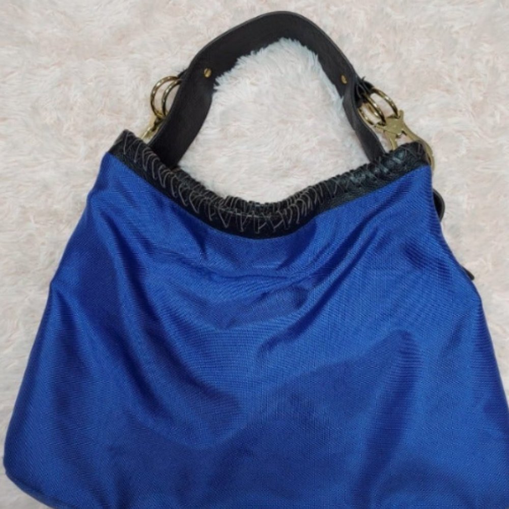 JPK Paris 75 Royal blue tote handbag